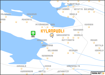 map of Kylänpuoli