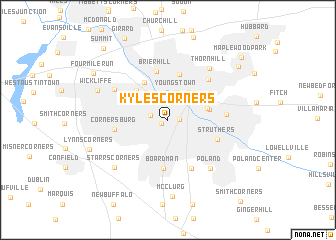 map of Kyles Corners