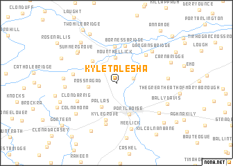 map of Kyletalesha