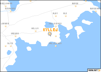 map of Kyllej