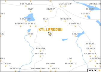 map of Kylleskruv