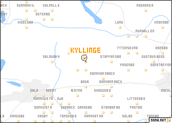 map of Kyllinge