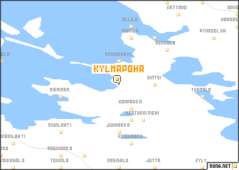 map of Kylmäpoha