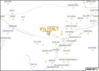 map of Kylychly