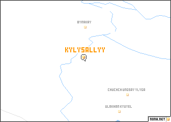 map of Kylys-Allyy