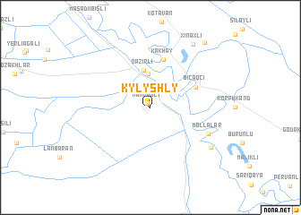 map of Kylyshly