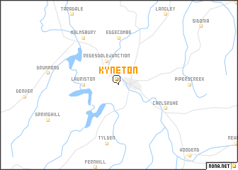 map of Kyneton