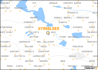 map of Kynholmen