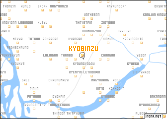 map of Kyobinzu
