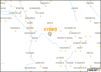 map of Kyobin