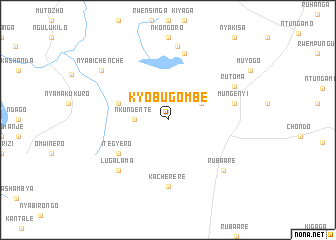 map of Kyobugombe