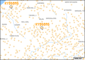 map of Kyo-dong