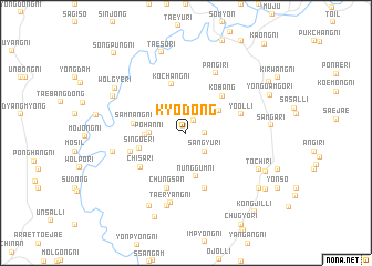 map of Kyo-dong