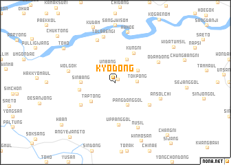 map of Kyo-dong