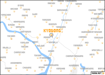 map of Kyo-dong