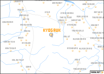 map of Kyogauk