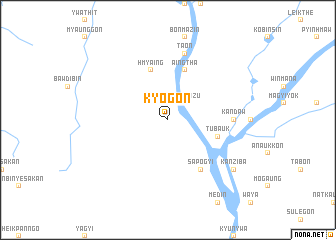 map of Kyogôn