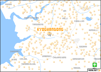 map of Kyogwan-dong