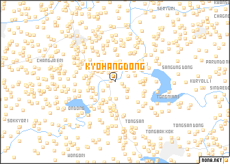 map of Kyohang-dong