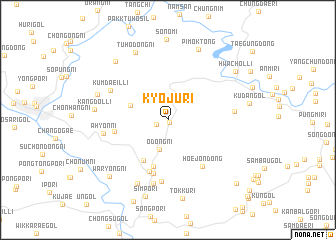 map of Kyoju-ri