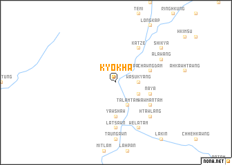 map of Kyokha