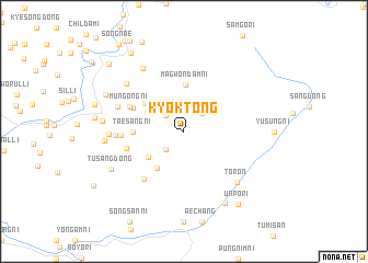 map of Kyŏk-tong