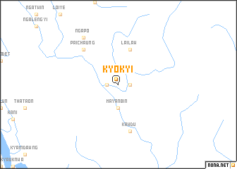 map of Kyokyi