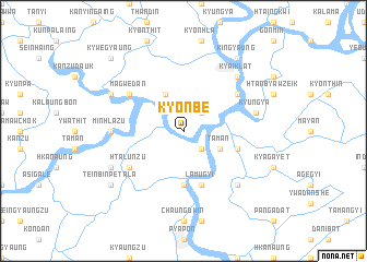 map of Kyônbē