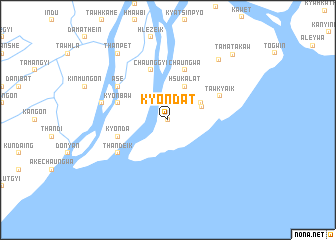 map of Kyôndat