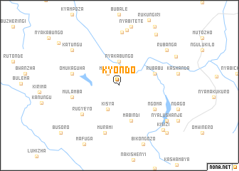 map of Kyondo
