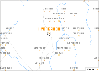 map of Kyongawon