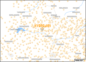 map of Kyŏngji-ri