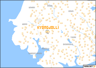 map of Kyŏngjŏl-li