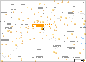 map of Kyŏngsang-ni