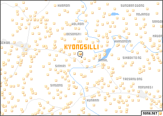 map of Kyŏngsil-li