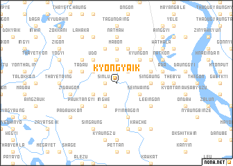 map of Kyongyaik