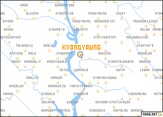 map of Kyongyaung