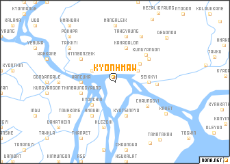 map of Kyônhmaw