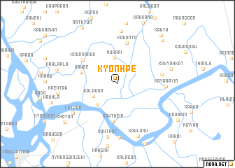 map of Kyonhpe