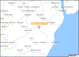 map of Kyônkadun