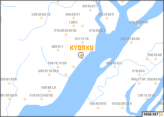 map of Kyonku