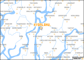 map of Kyônlamu