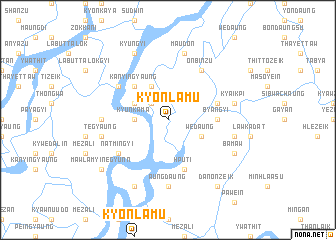 map of Kyônlamu