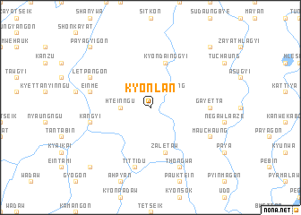 map of Kyonlan