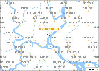 map of Kyonmange