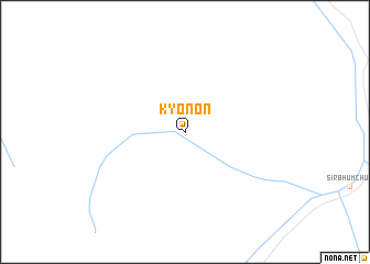 map of Kyonon