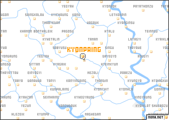 map of Kyonpaing