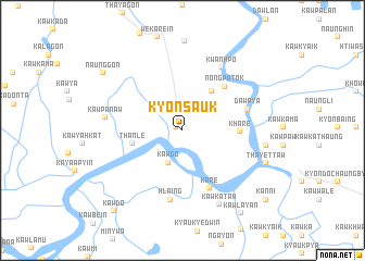 map of Kyonsauk