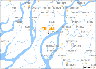 map of Kyônsein