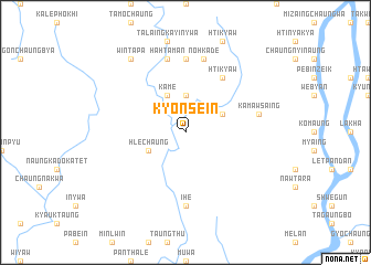 map of Kyonsein